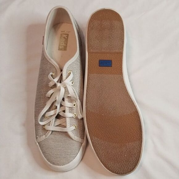 KEDS LACE up canvas sneakers size 9.5 - Picture 3 of 10
